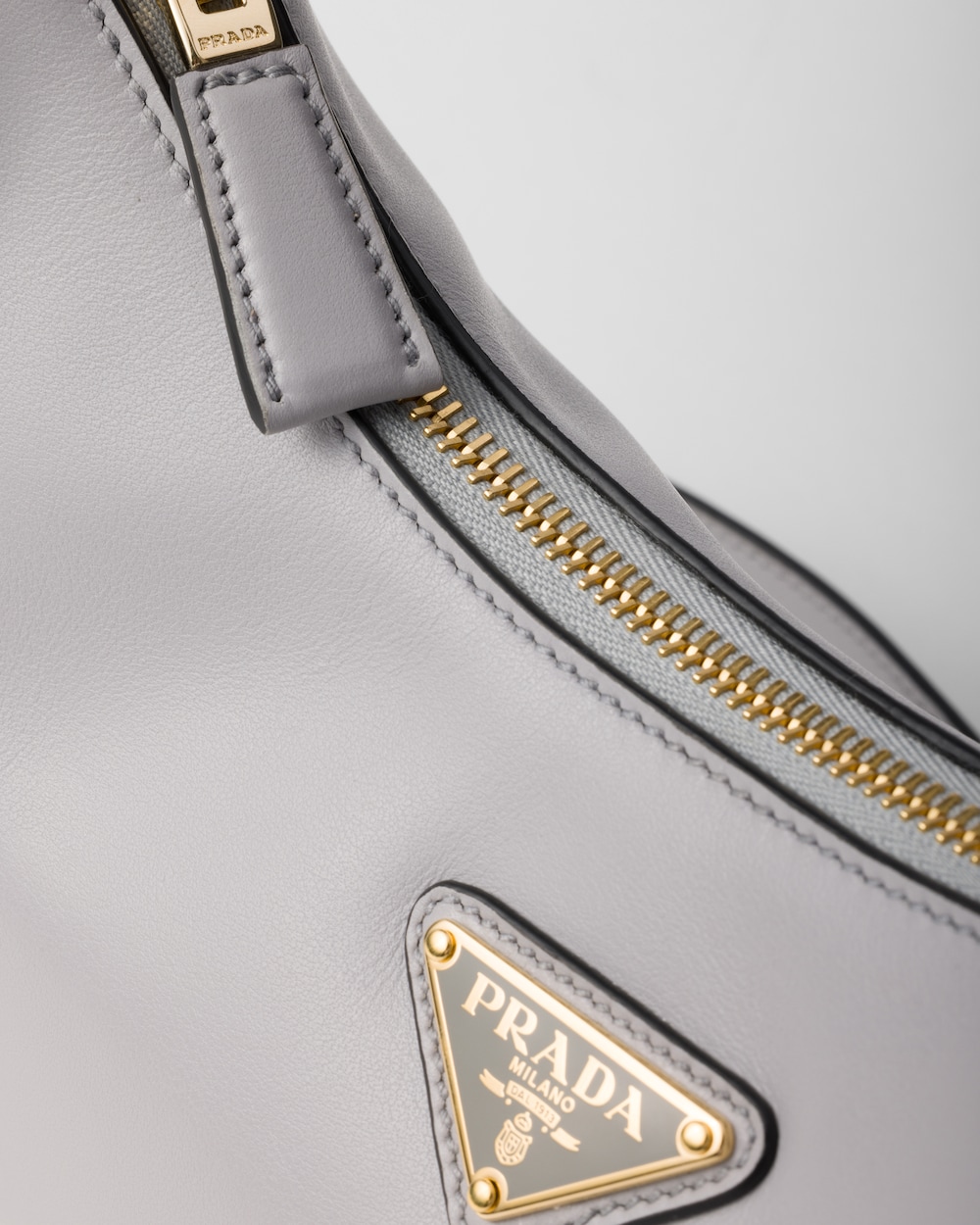 Prada Arqué Small Leather Shoulder Bag - Image 3